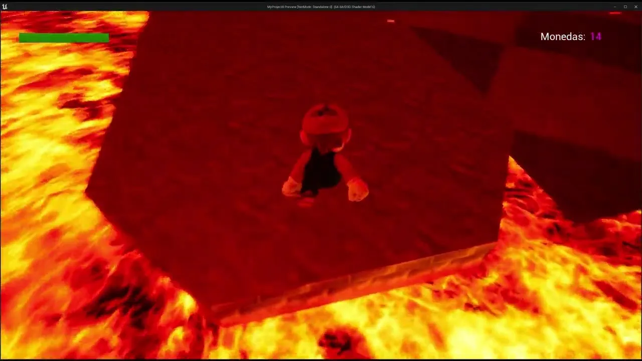 Lethal Lava Land — gameplay frame